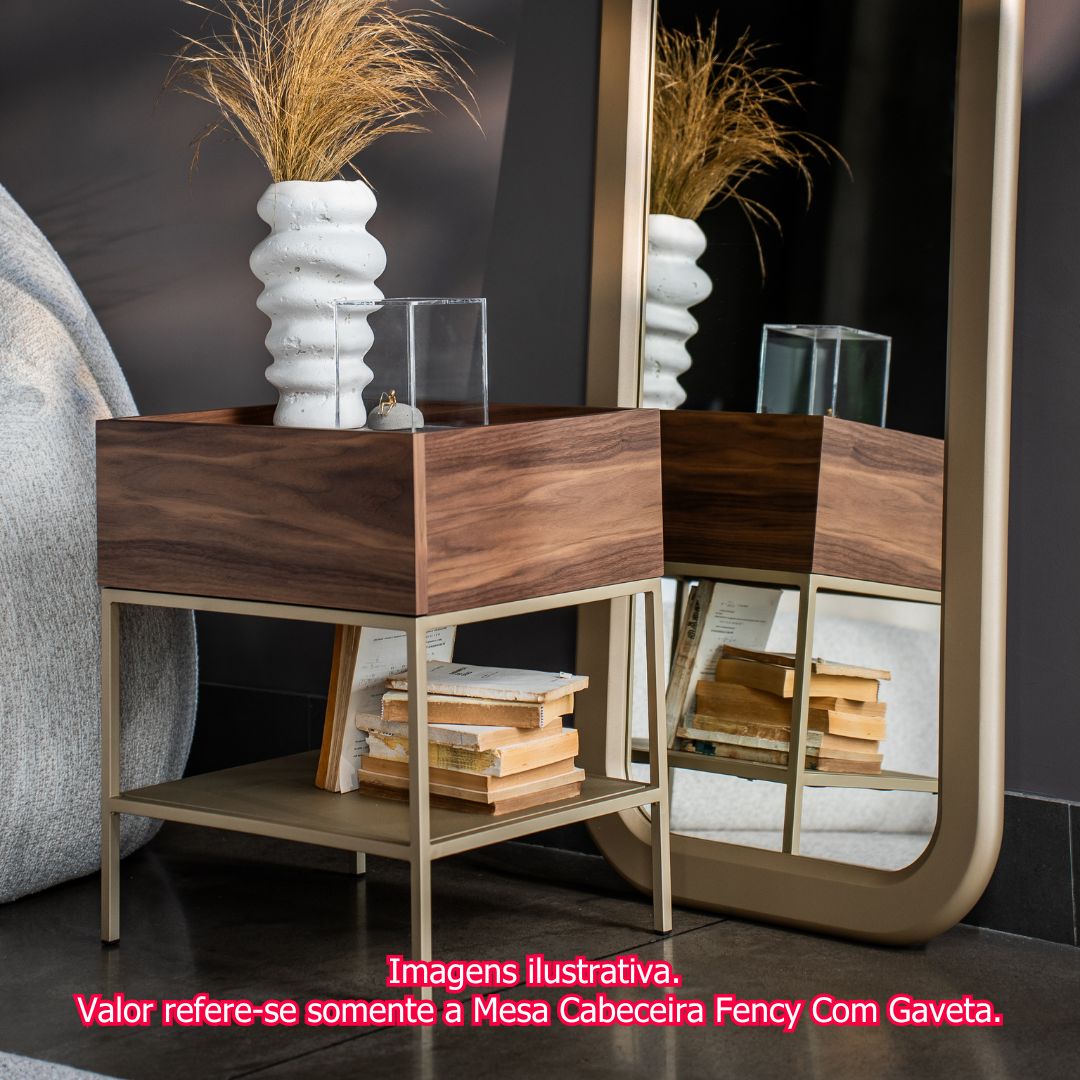 Mesa de Cabeceira Fency_com gaveta_Off White -4-